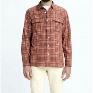 LEVIS -Classic Overshirt -mens size XL. like new. 90%cotton 10%hemp blend